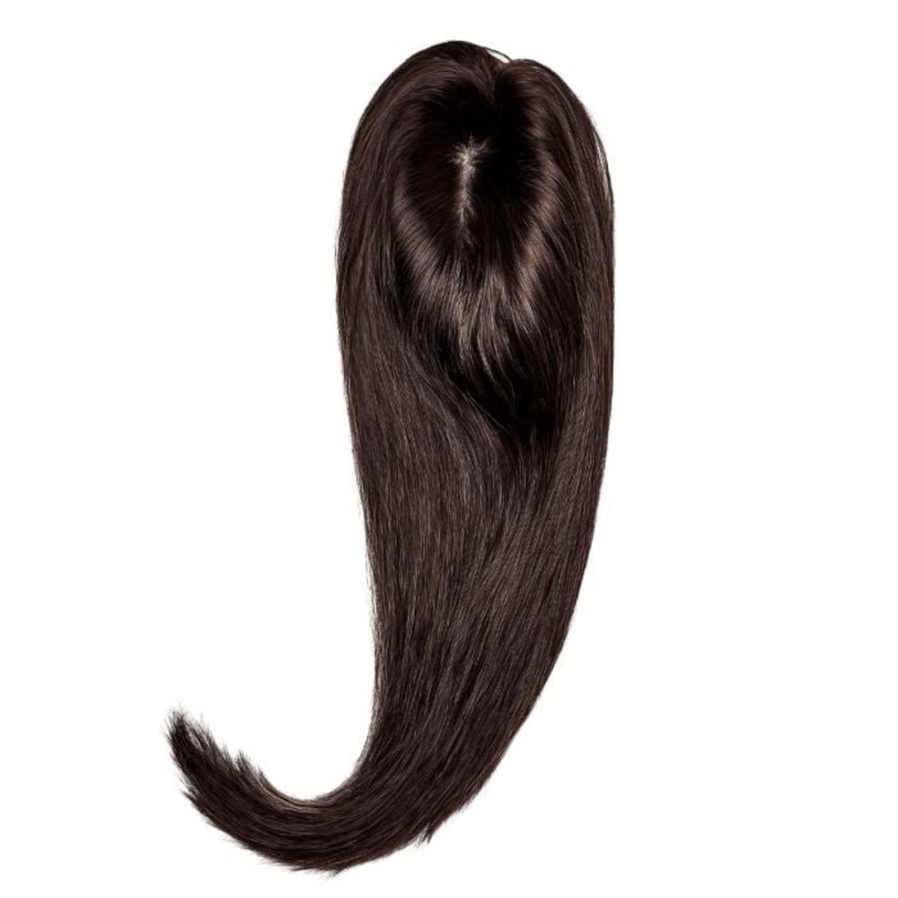 Tape In Part Line Hair Topper / hairtalk Smart Part / Color #2 Soft Black